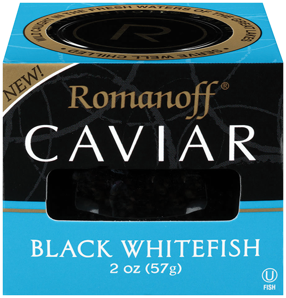 BlackWhitefish - Romanoff® Black Whitefish Caviar